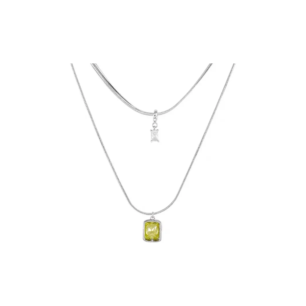 KING OF BLING Цирконовые ожерелья из сплава женские удачи