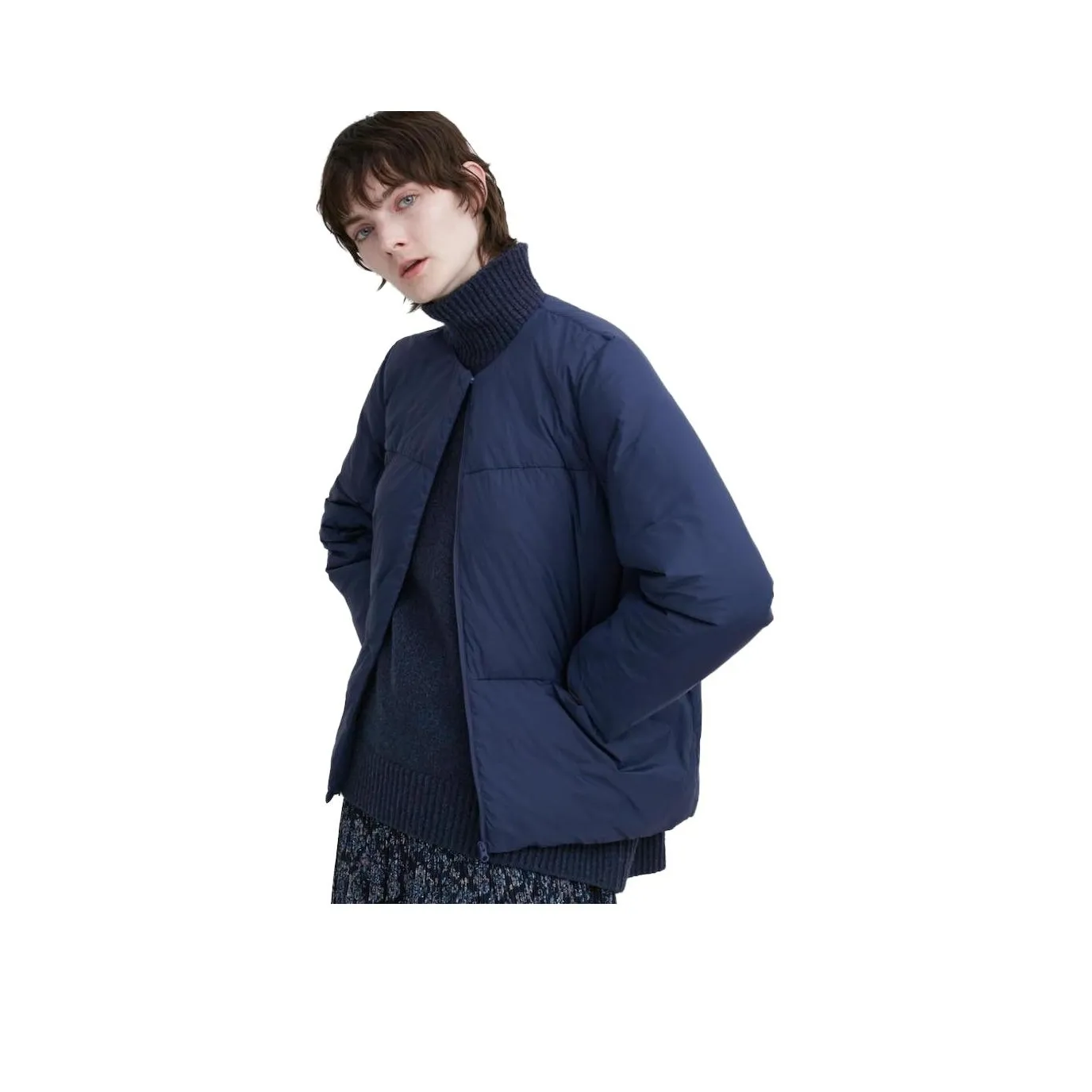 UNIQLO x Clare Waight Keller Jackets Coats Women's Navy Blue