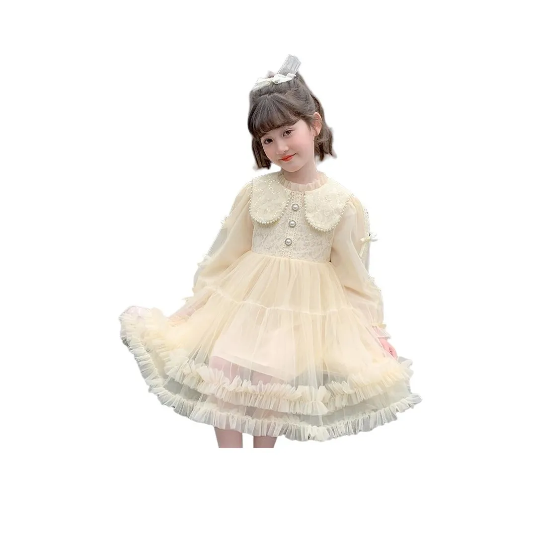 Jiao Ni Платье Желтое для детей 3-7 лет