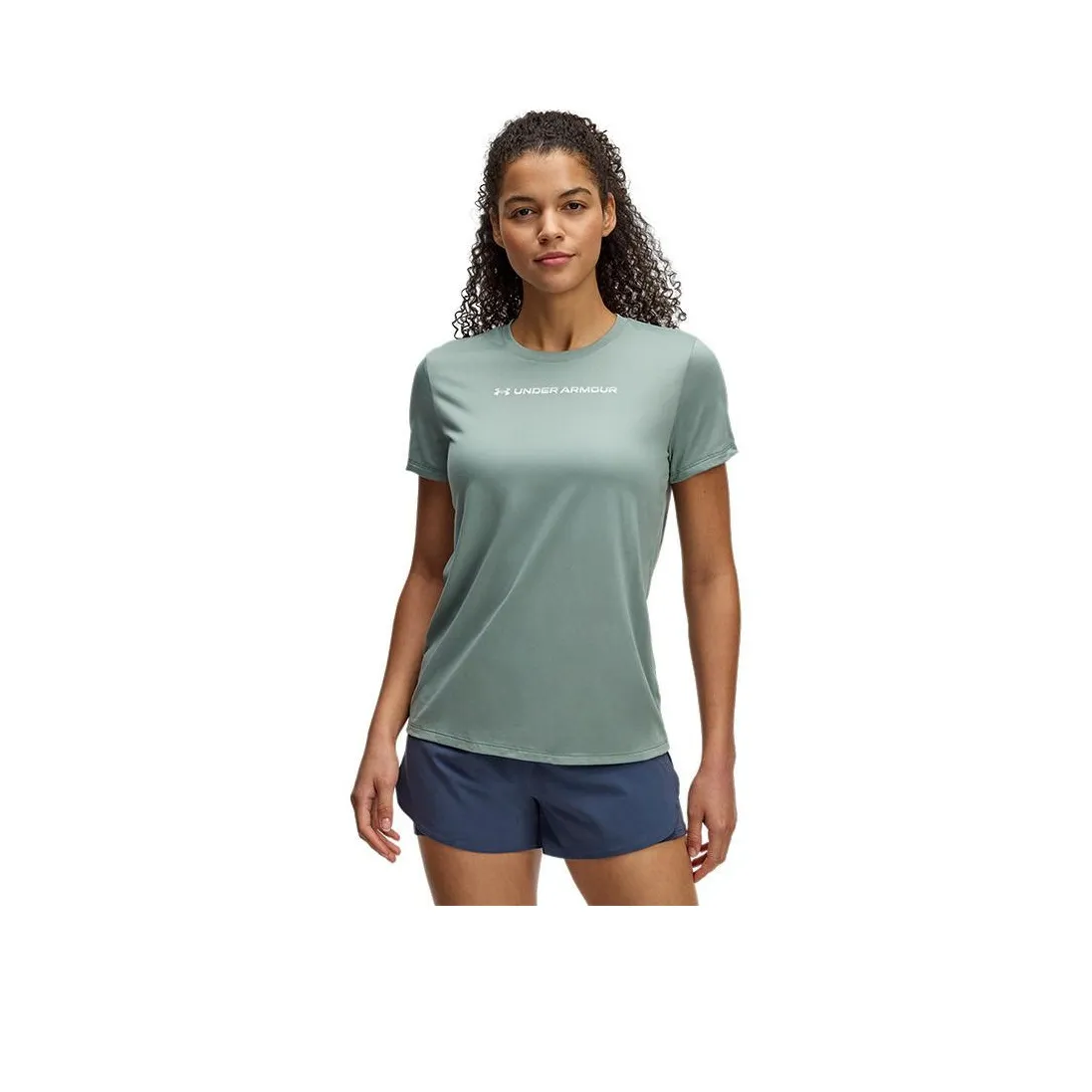 Under Armour Tech T-Shirt Женская Лаймово-Зеленая