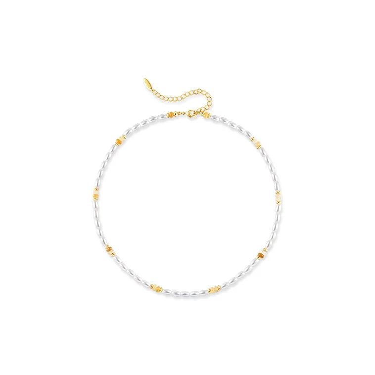 Abyb Charming Стеклянные бусины Ожерелья Женские