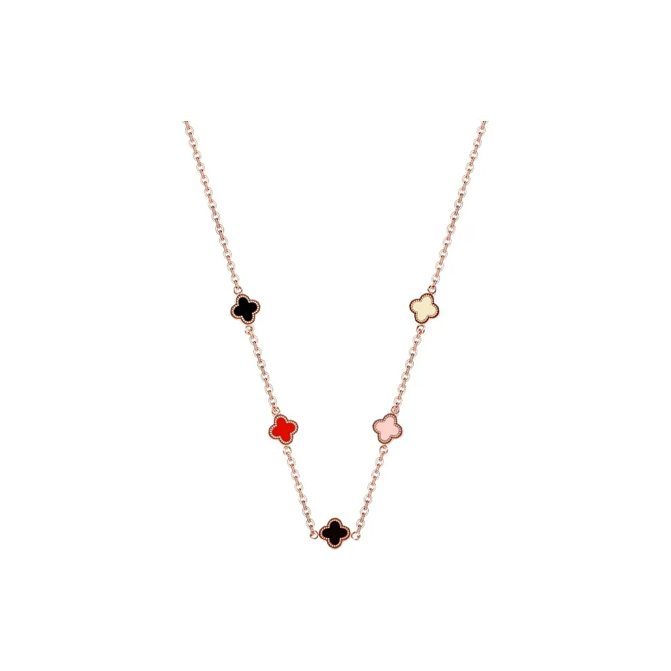 Pursue Love Титановые стальные ожерелья женские