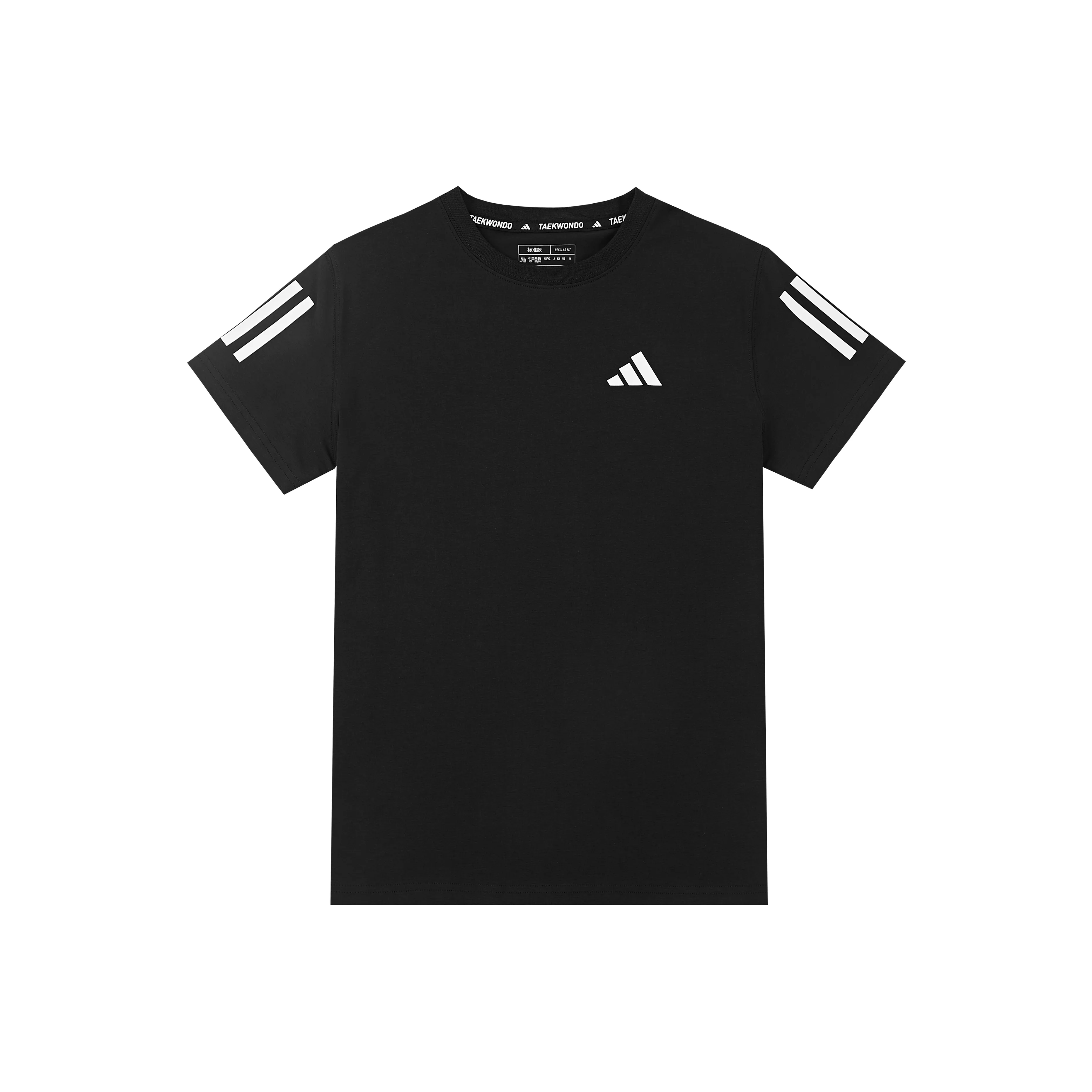 Adidas T-Shirt 110-164 Черный Белый Подростки