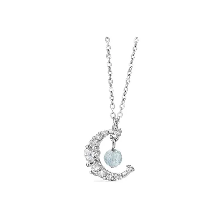 KADER S925 Silver Necklaces Women's Multicolor Box