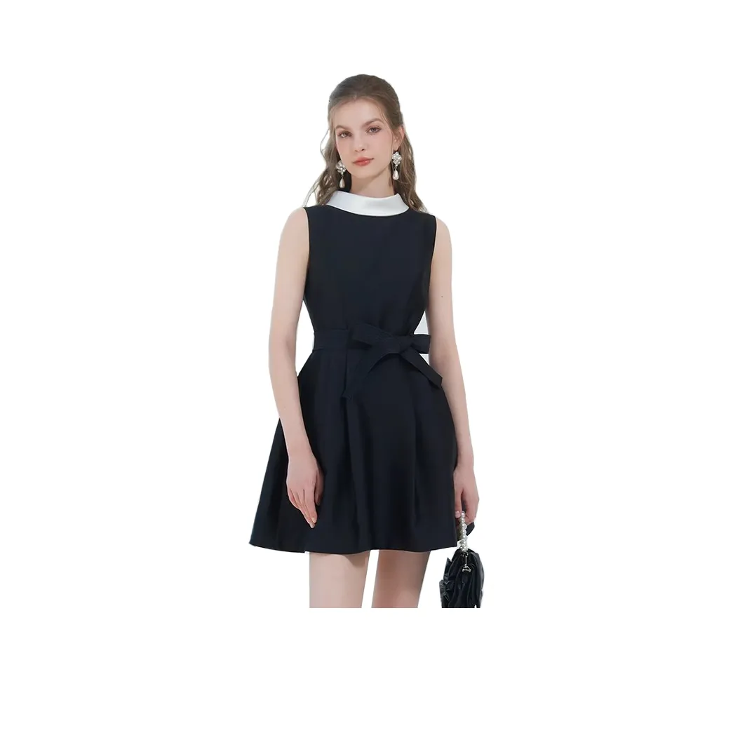 AIVEI Sleeveless Dresses Women's Black