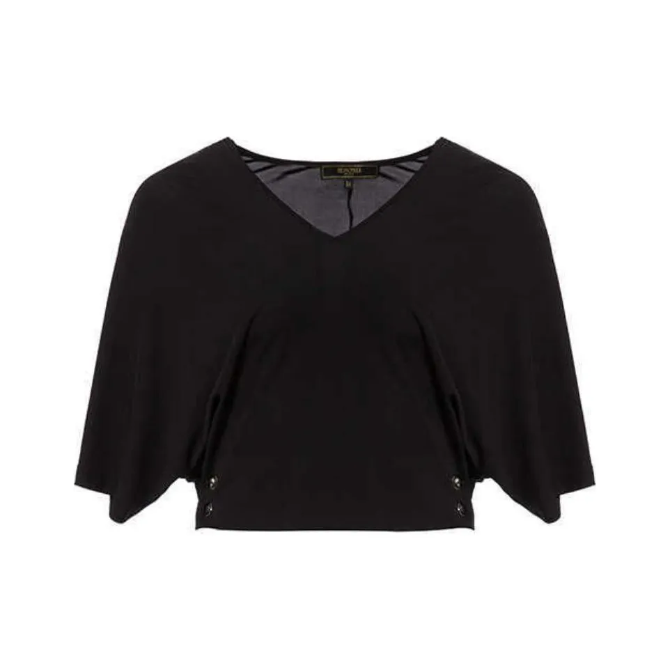 BESIONIA SS23 T Рубашка Женская Черная