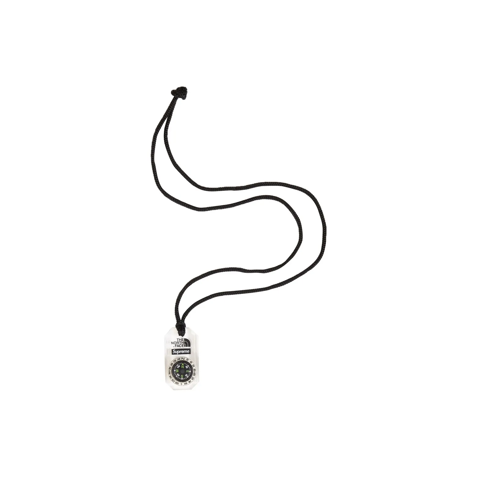 Supreme x THE NORTH FACE Ожерелья Унисекс Прозрачный