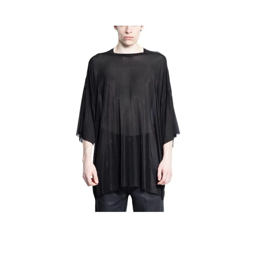 RICK OWENS Drop Shoulder Crew Neck T Shirt