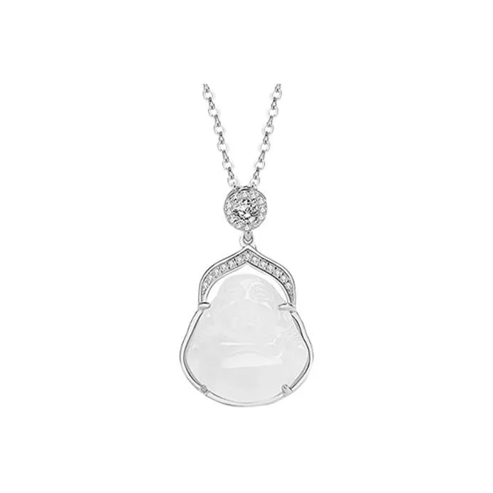 Bermuda Eyes Chalcedony Necklaces Women's