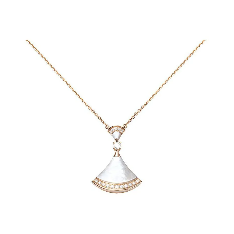 BVLGARI Divas' Dream Series 18K Rose Gold Necklaces Unisex