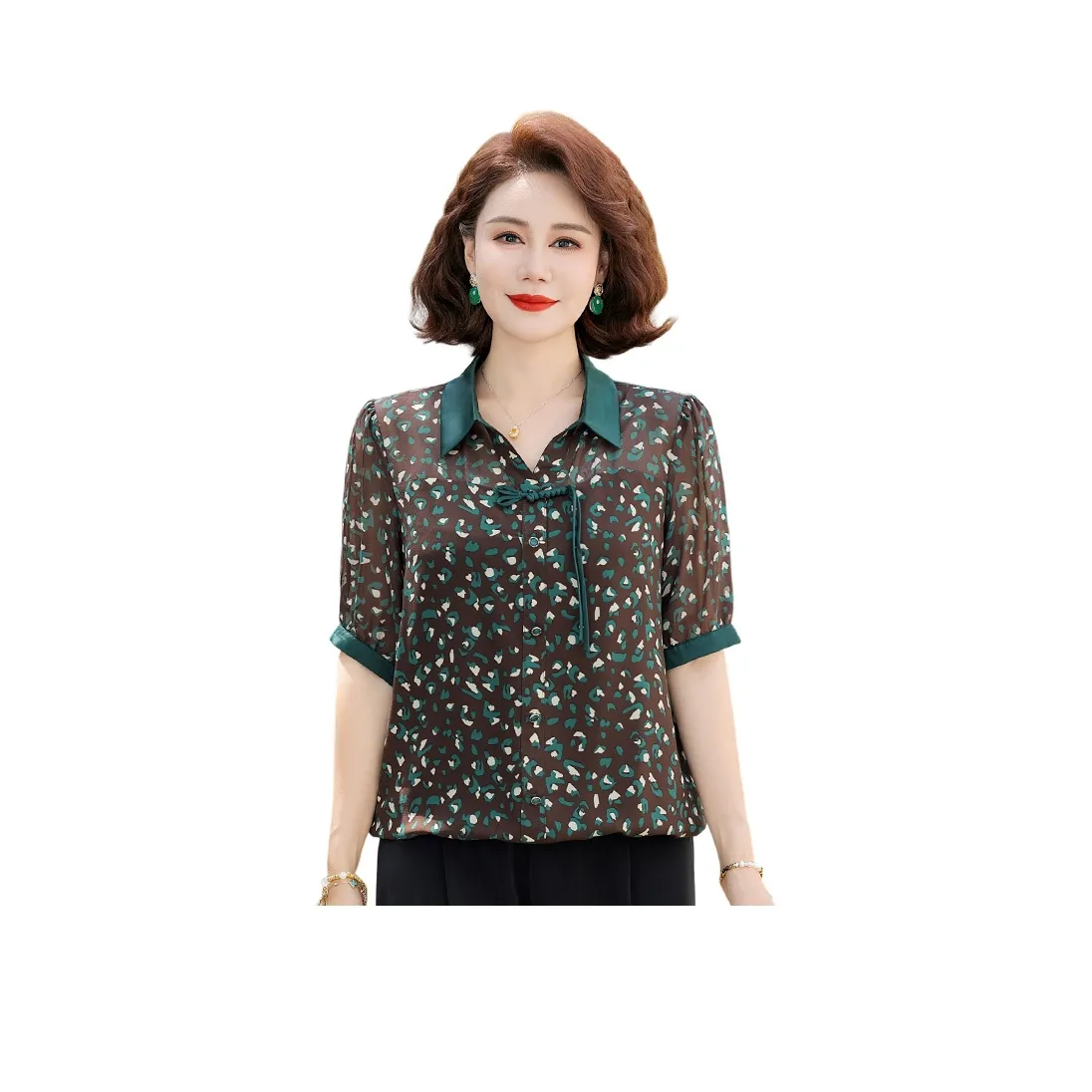 PIERRE CARDIN Шифон Рубашка Женская