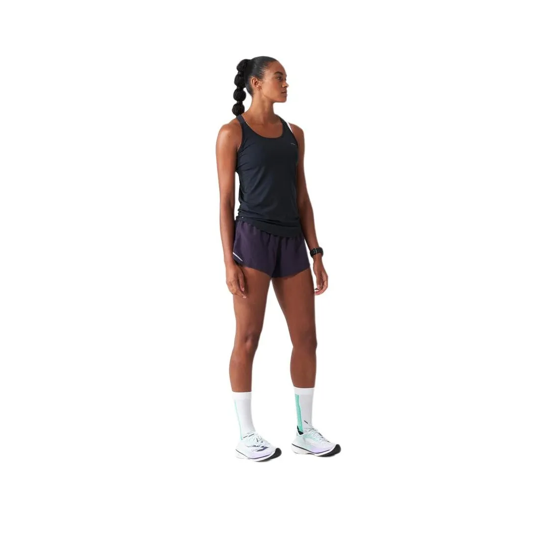 DECATHLON Sports Shorts Women's Deep Eggplant Purple