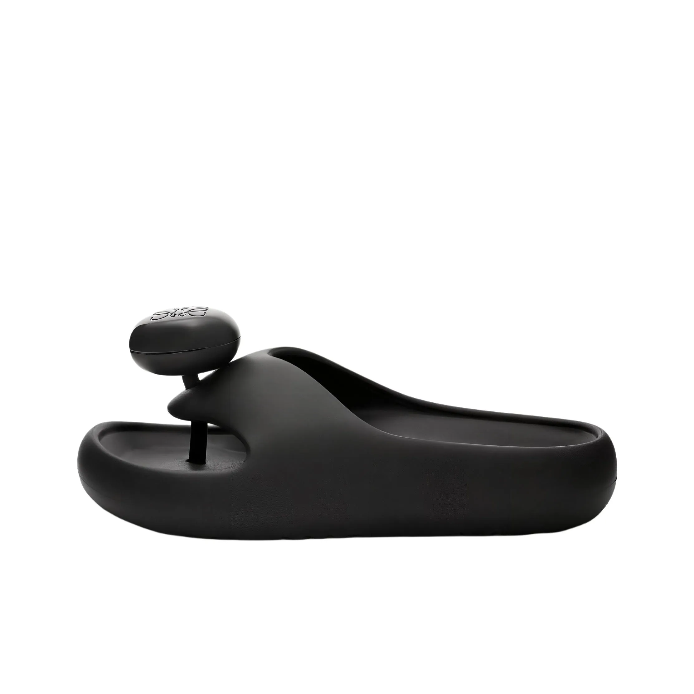 LOEWE Abrasion-Resistant Flip Flops Men's Black