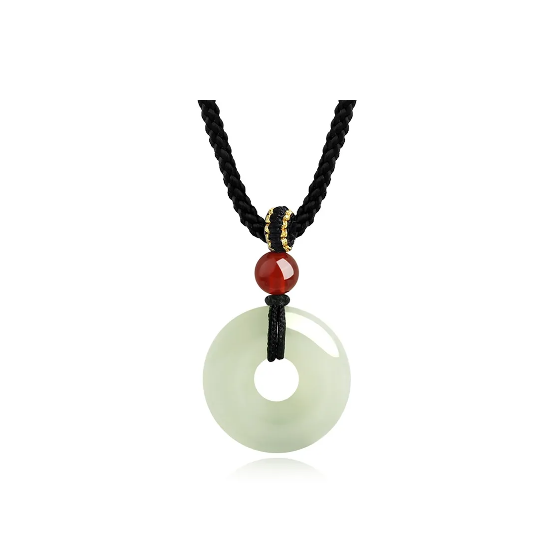 Zheng Baifu Hetian Jade Necklaces White Jade/Pale Greenish White Jade Women's