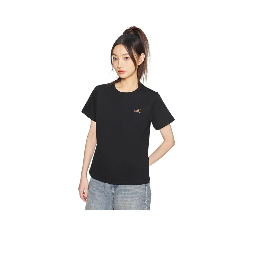 Lee Черные Женские Футболки