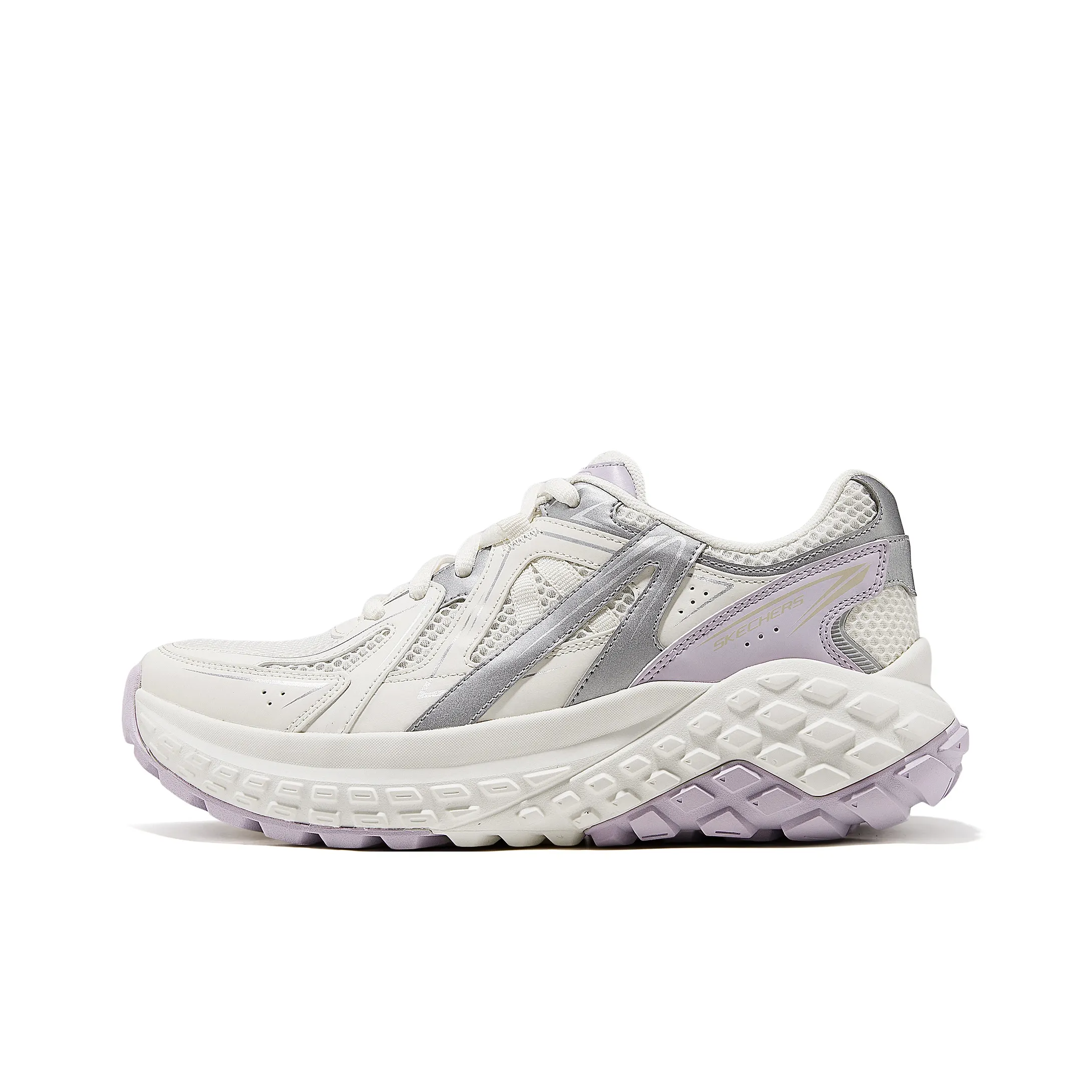 Skechers Monster Low Top Тапочки Кроссовки Женские Фиолетовые