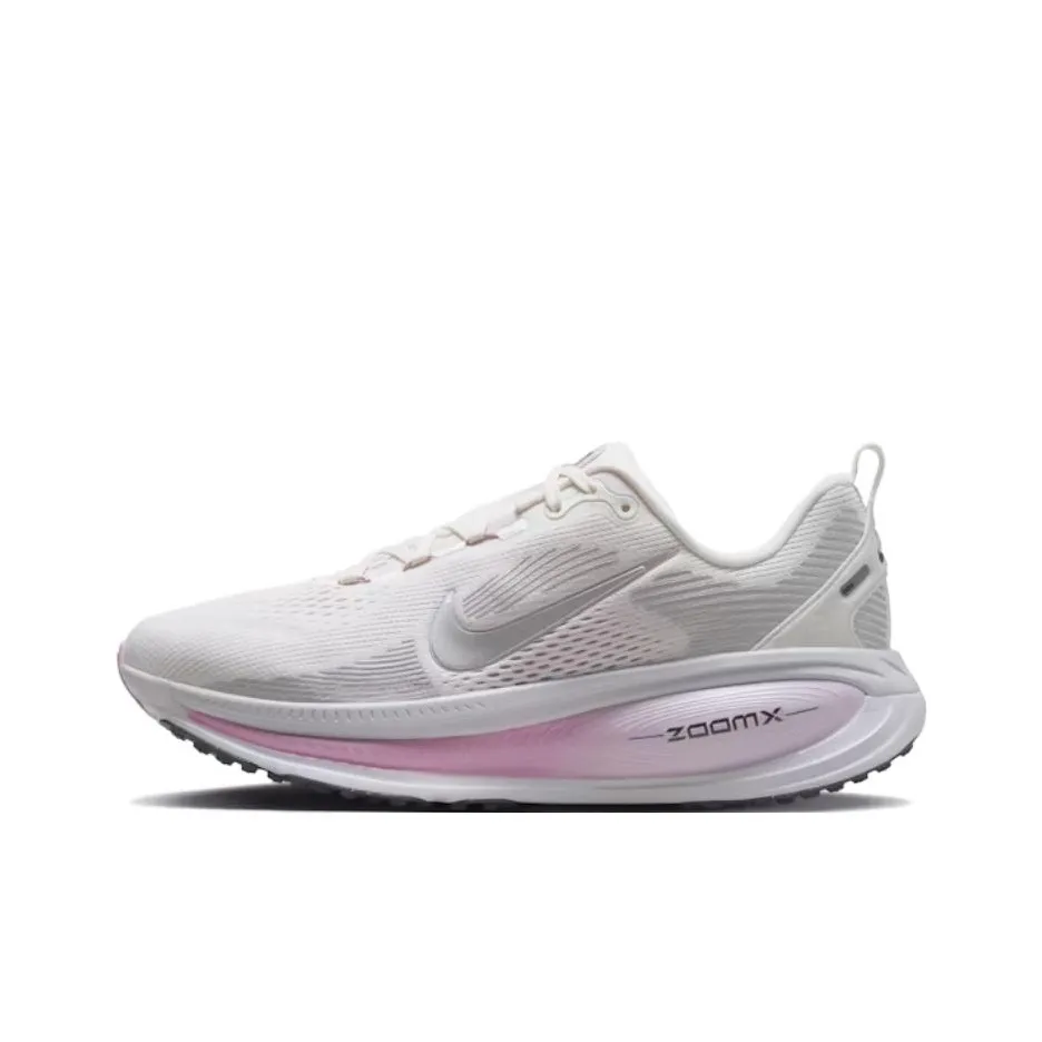 Nike Vomero 18 Устойчивый к истиранию Низкий Топ ZOOMX Бег на длинные дистанции Спринт Беговые кроссовки Женские Розовый