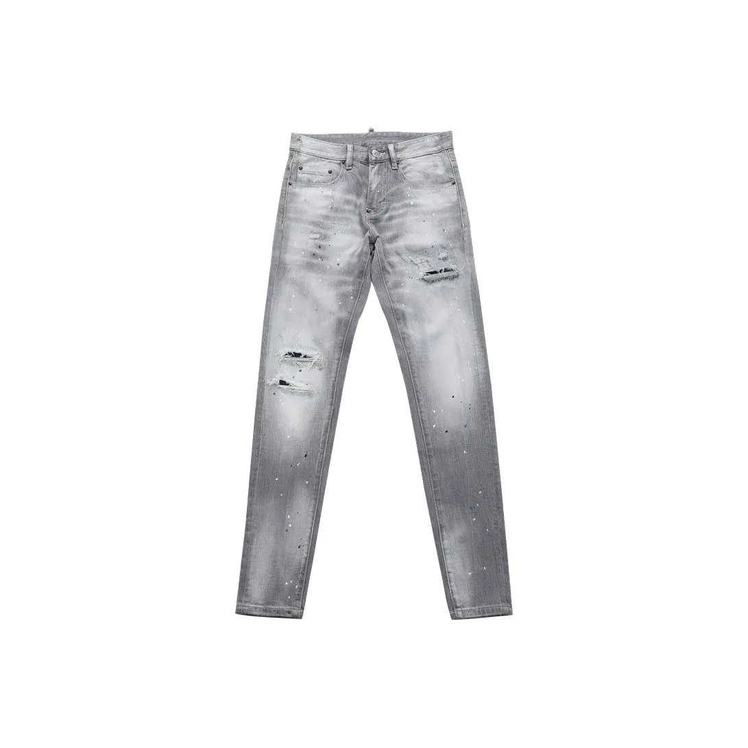 MAREA VESUVIO Потертый серый Мужские Джинсы
