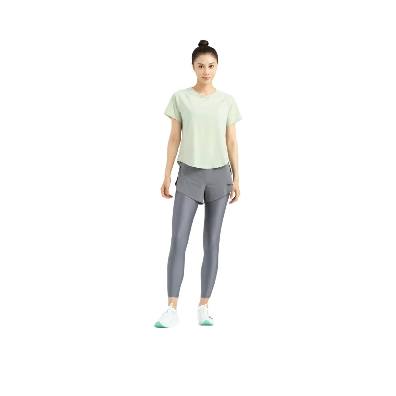 DECATHLON Sports Pants Women's Gray