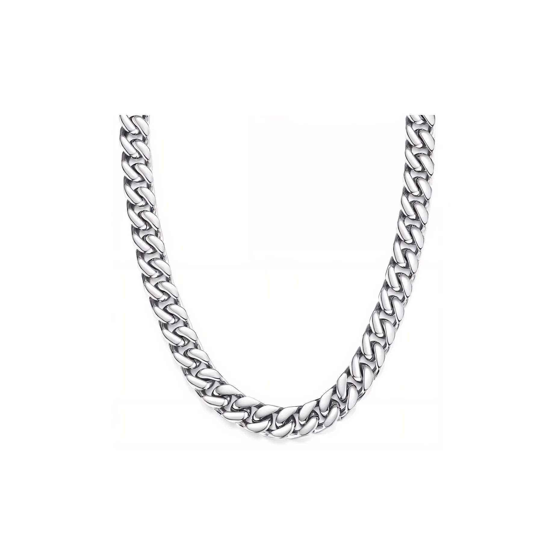FAIRWHALE Unisex Hiphop Necklace Cuban HPC
