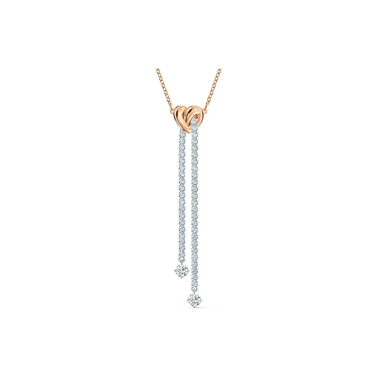 Swarovski Lifelong Heart Y Necklace