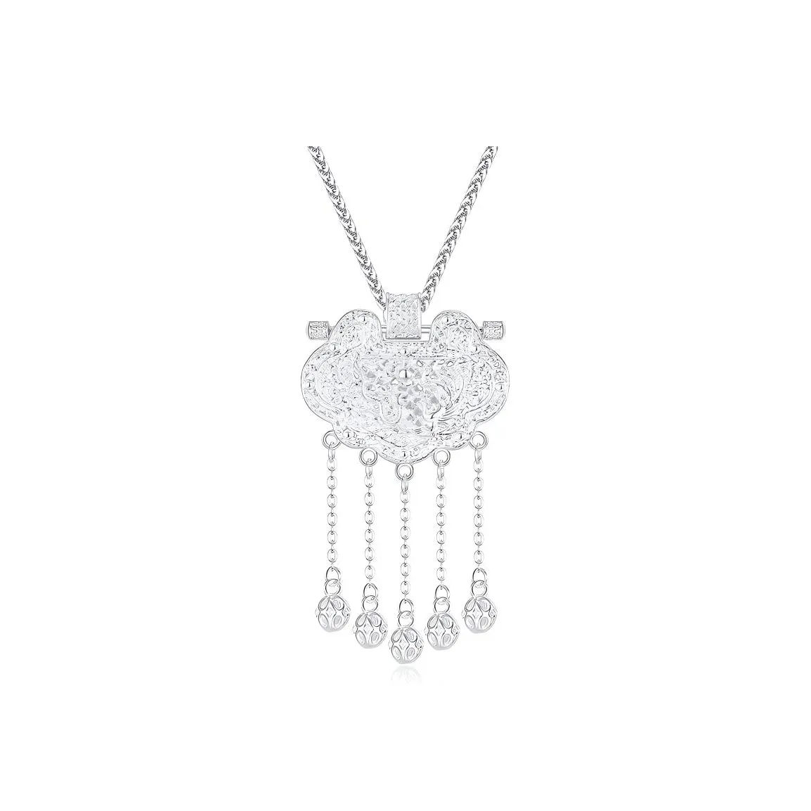KING SIZE JEWELRY 999 Fine Silver Necklaces Women's