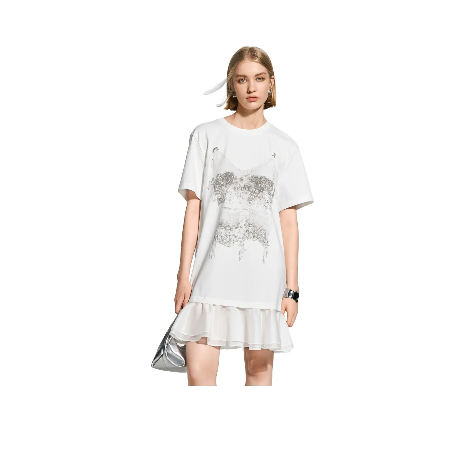 Bethine Короткий рукав Платье Женское