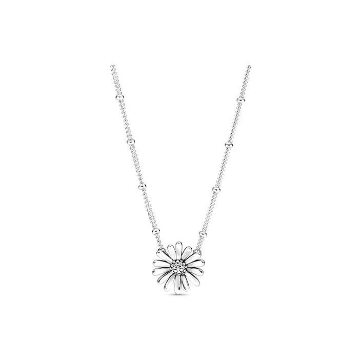 Pandora 925 Sterling Silver Necklaces Women's Silver