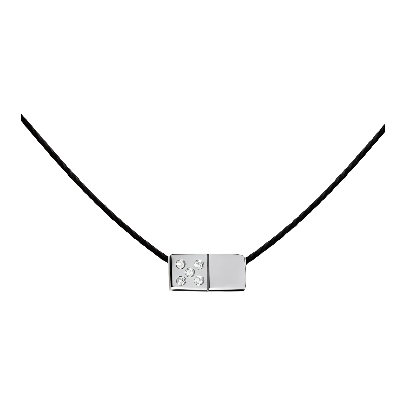 Redline White Gold Necklaces Men's Silver