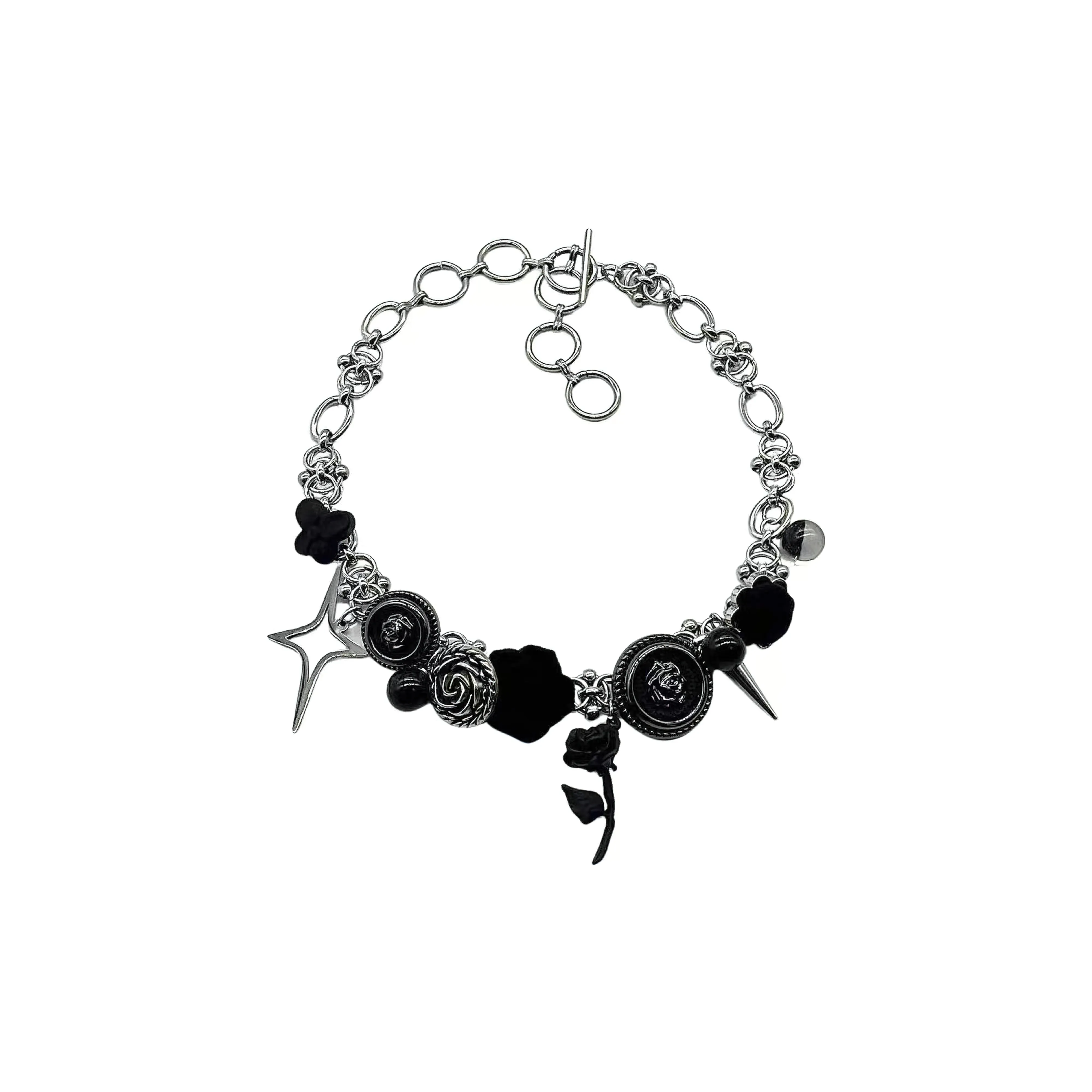 BLESSED BULLET Титановые стальные ожерелья женские