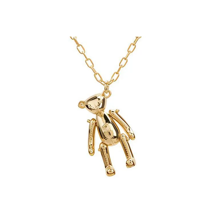 AMBUSH 925 Sterling Silver Necklace Men's Gold
