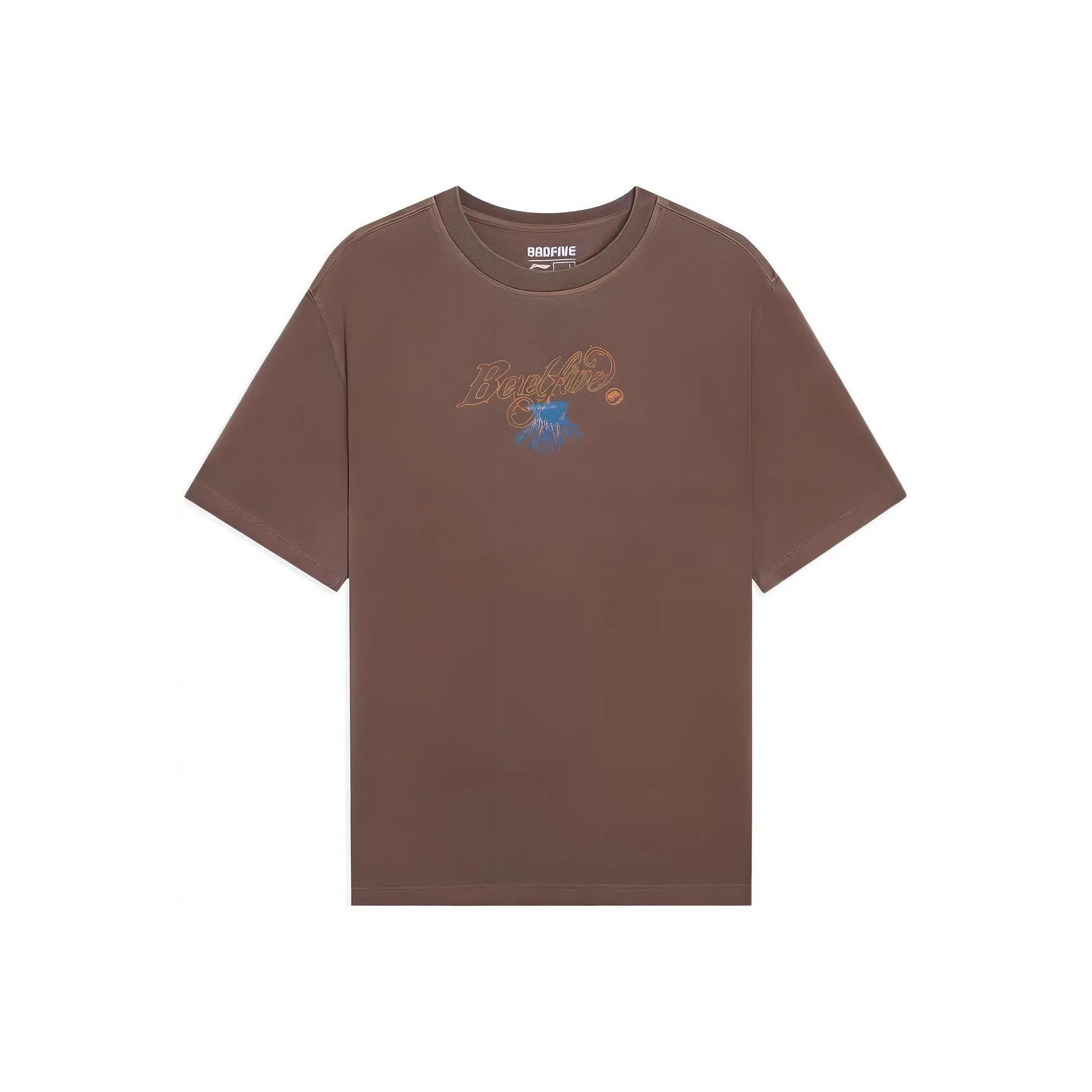 Badfive T-Shirt Рубашка Мужская Темно-Коричневая