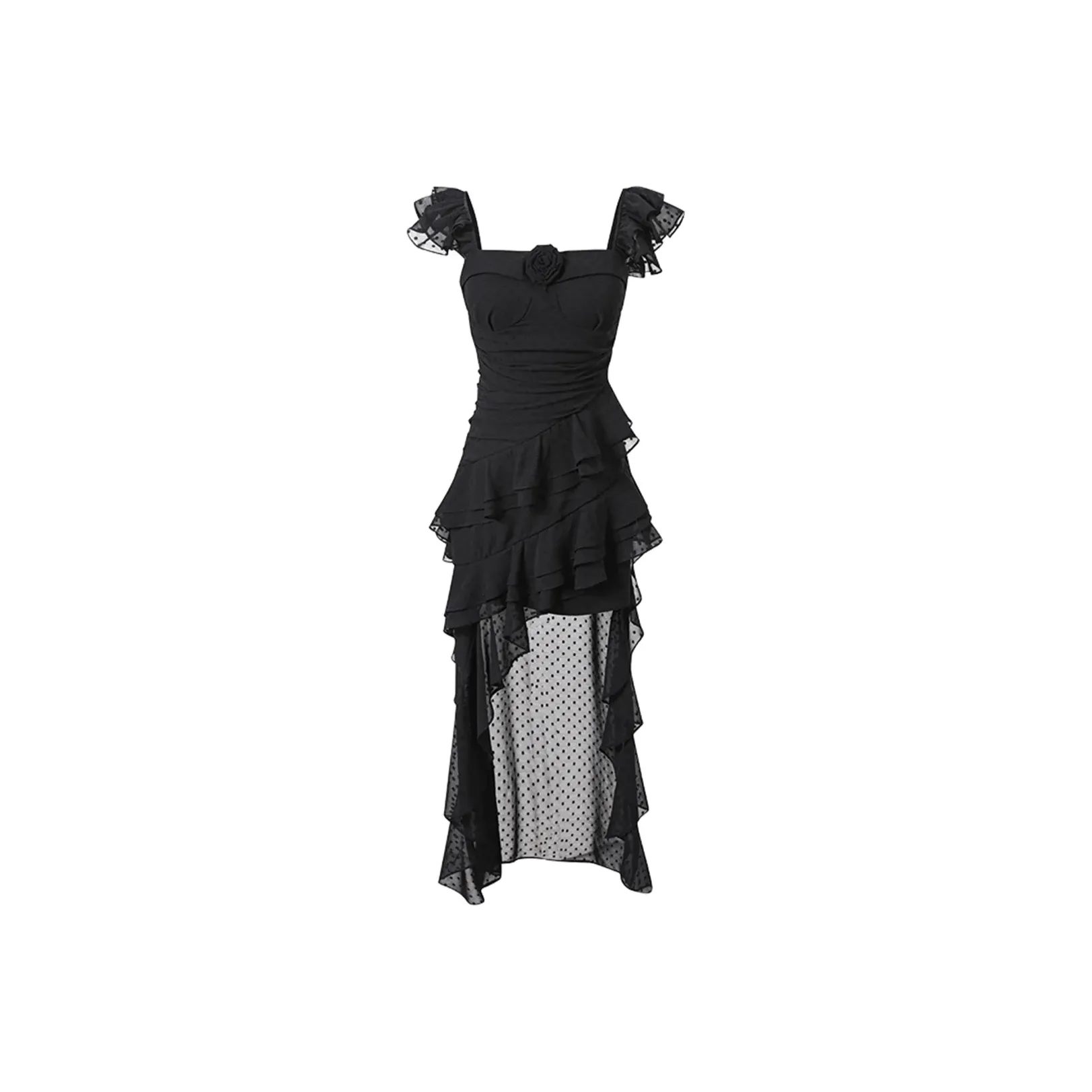 ZUKIZUKI Короткое платье с короткими рукавами женское