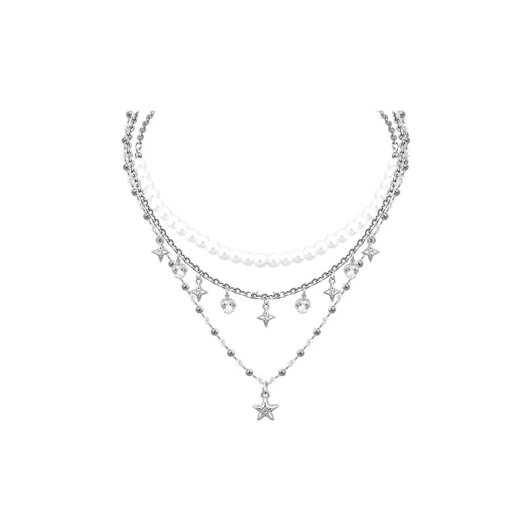 KING OF BLING Alloy With Zircon Necklaces Women's Good Luck
