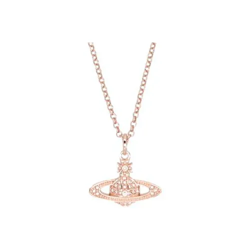 Vivienne Westwood Brass Necklaces Женские Rose Gold