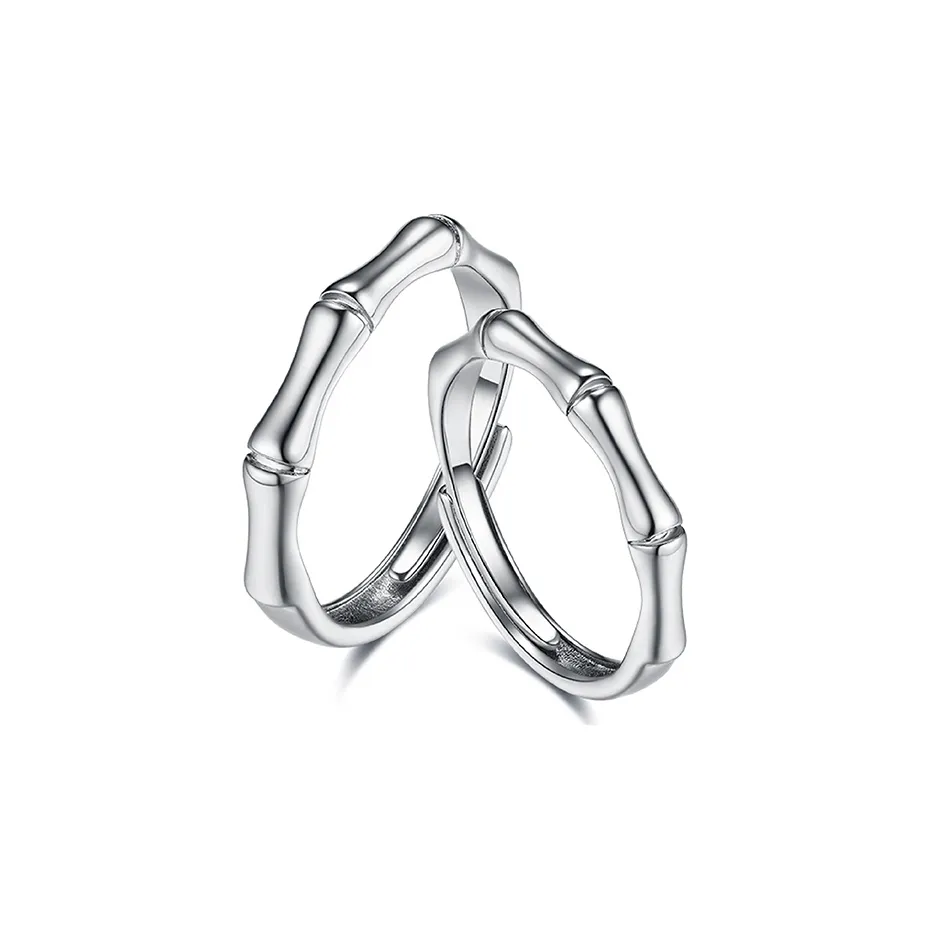 CIROCCO Циркон Инкрустированные Кольца Унисекс Набор в Коробке