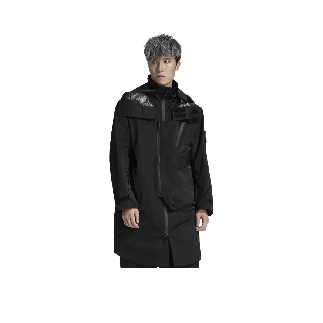 NORVINCY Outdoor Windproof Mid Length Workwear Jacket Unisex