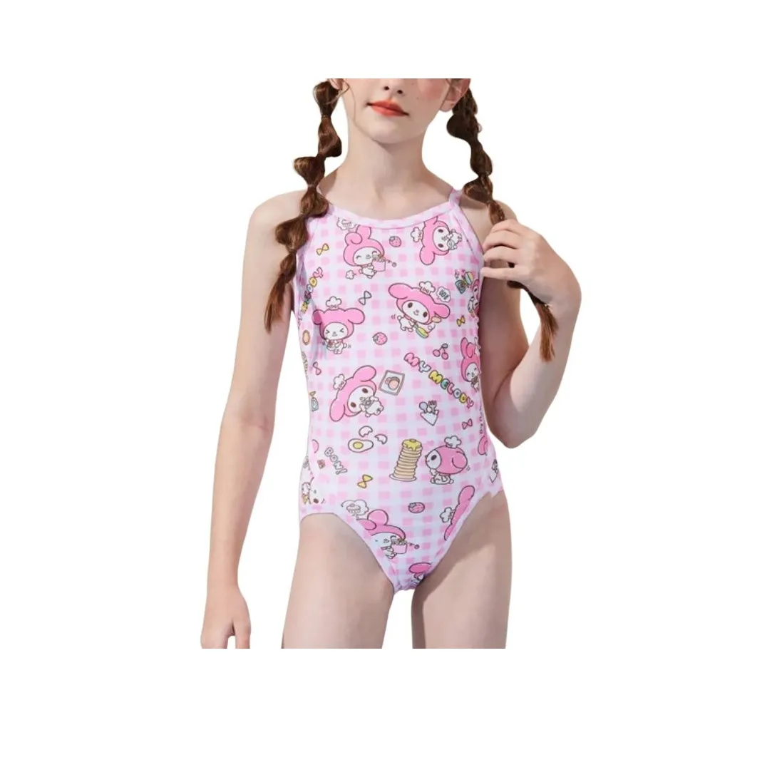 ZOKE X SANLIOU LIANMINGKUAN Детский купальник Melodi розовый для детей 3-7 лет