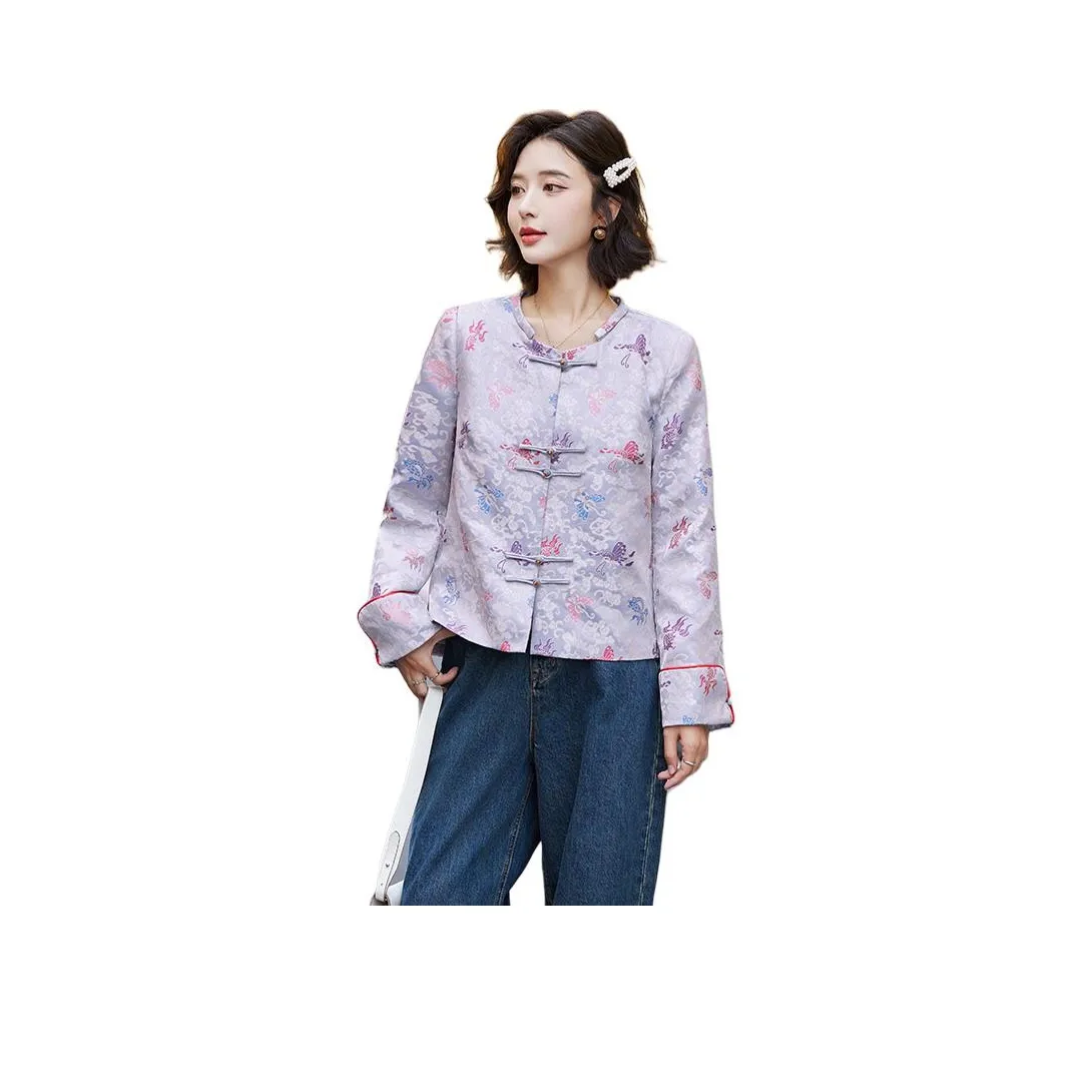 Yi Mengyuan Укороченное пальто женское