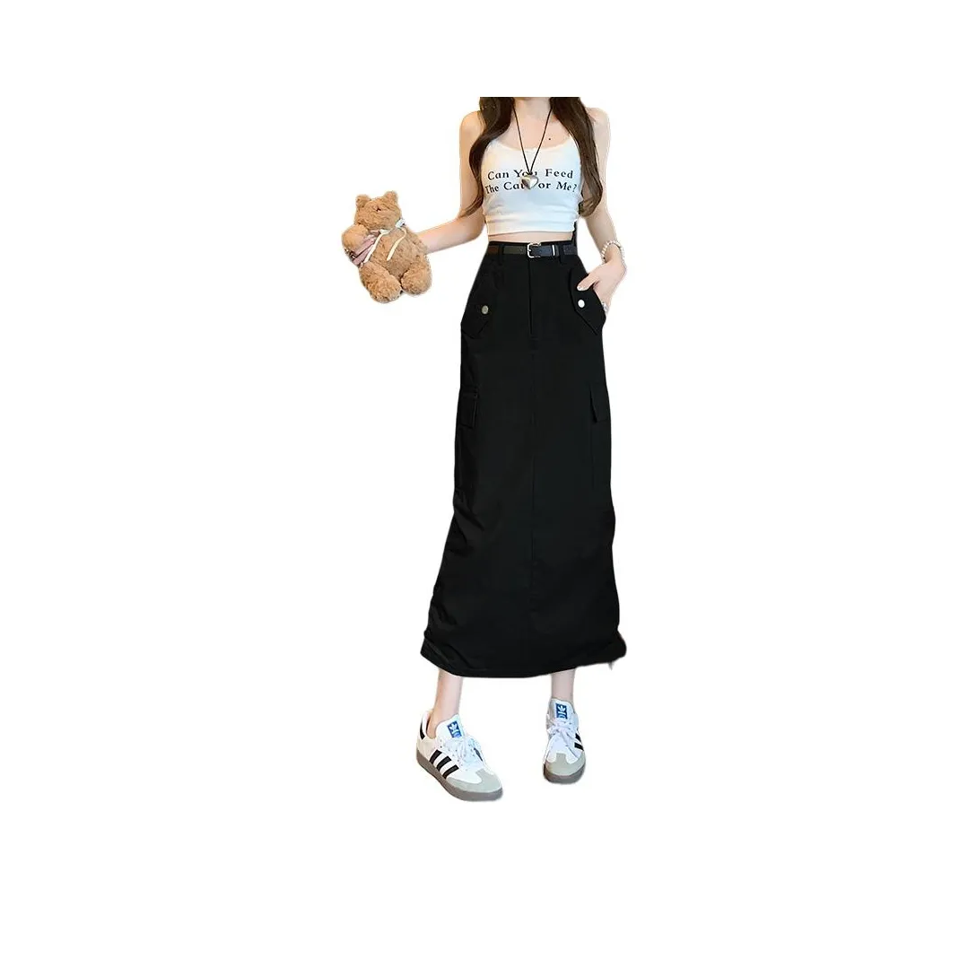 YINLEI Повседневная длинная юбка женская