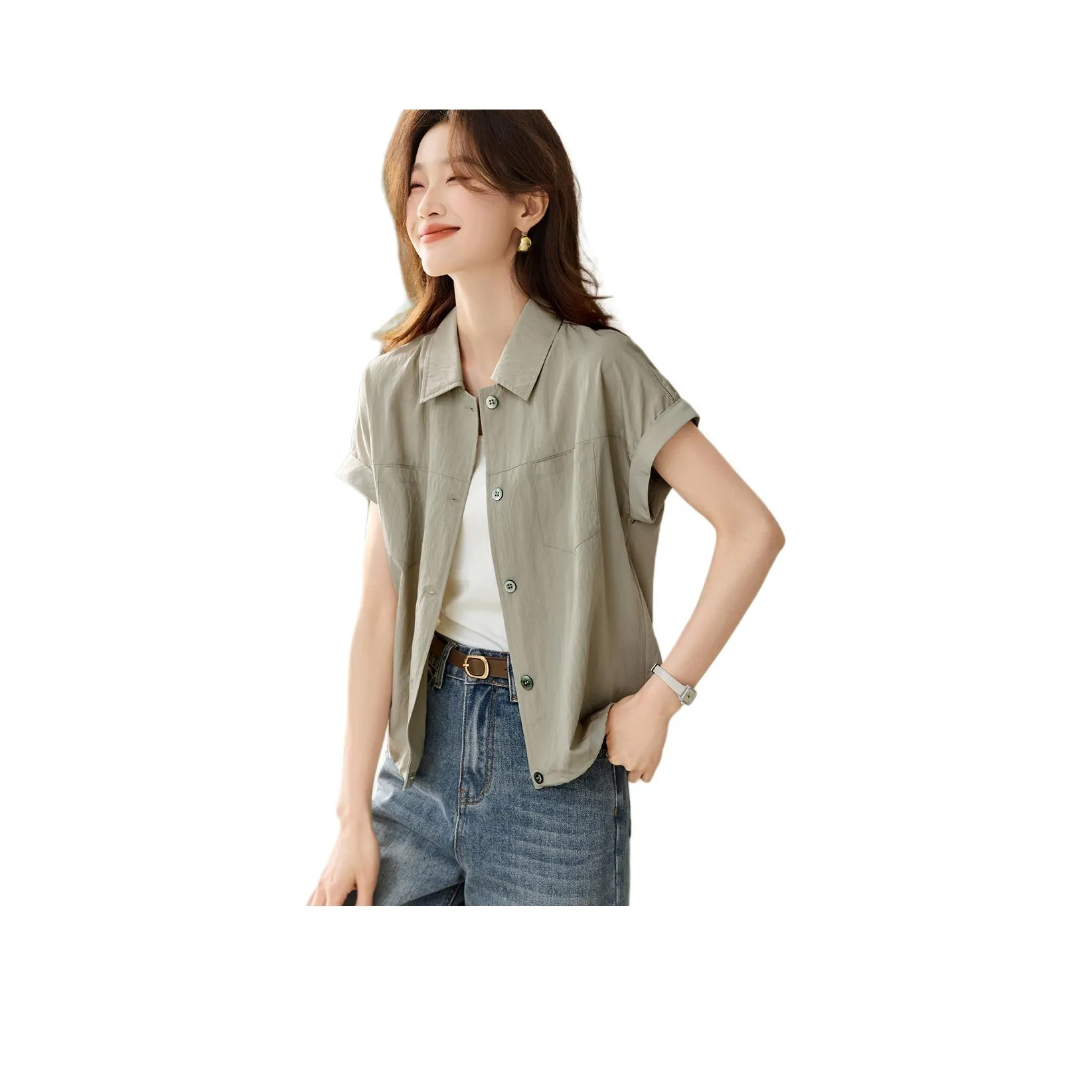Mo Han Yi Mei Jacket Women's Pea Green