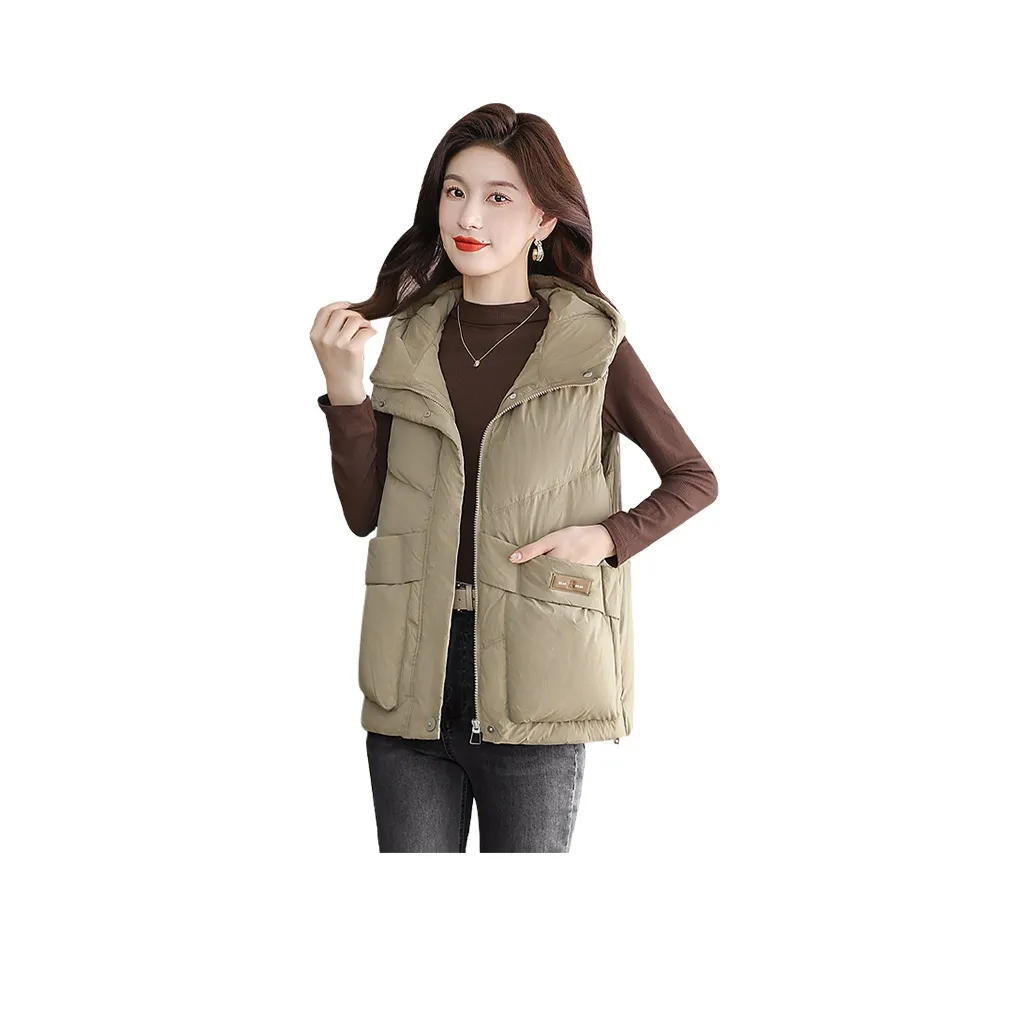 Cypress House Жилет Женский Хаки