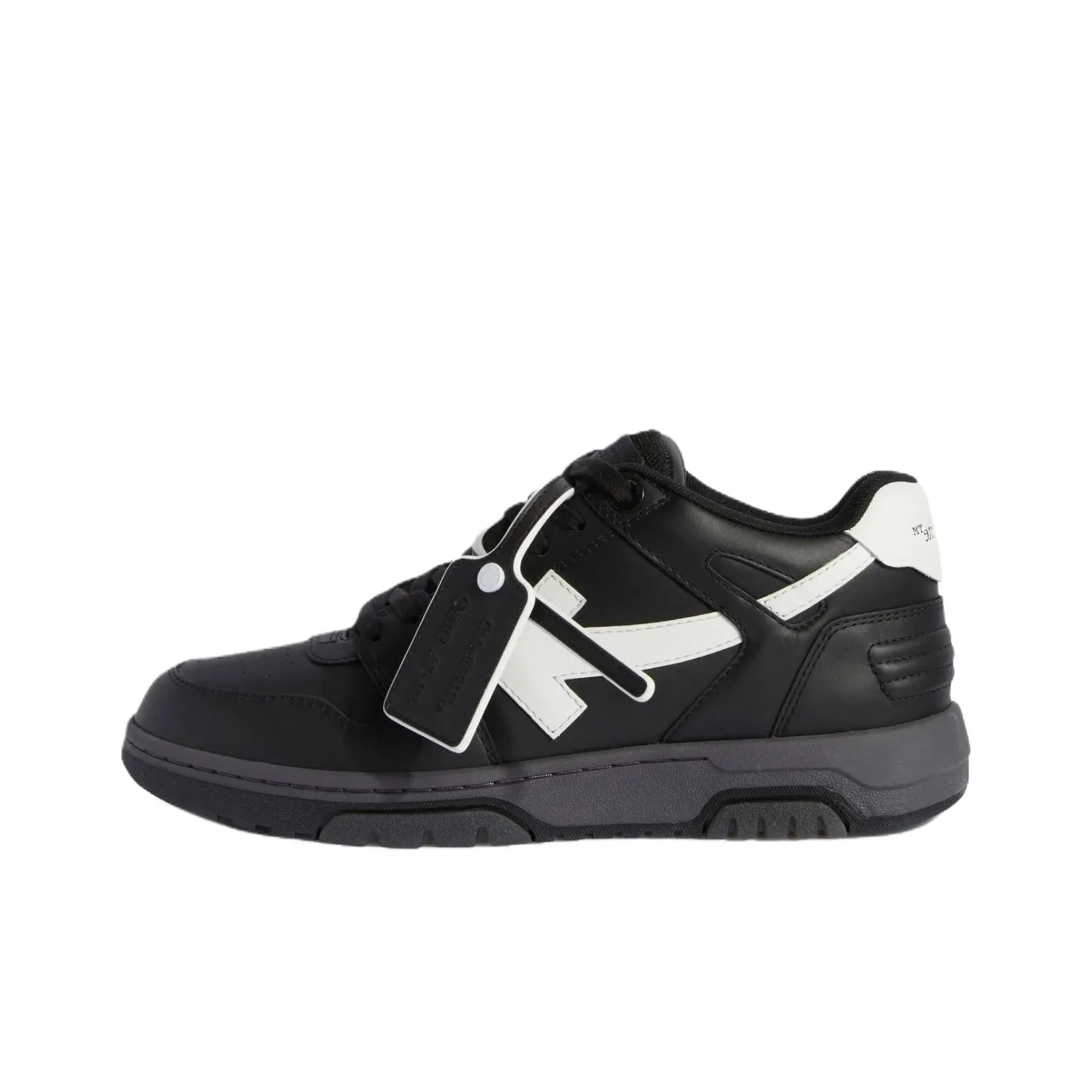OFF WHITE Out Of Office Ooo Low Tops Black Grey White FW23