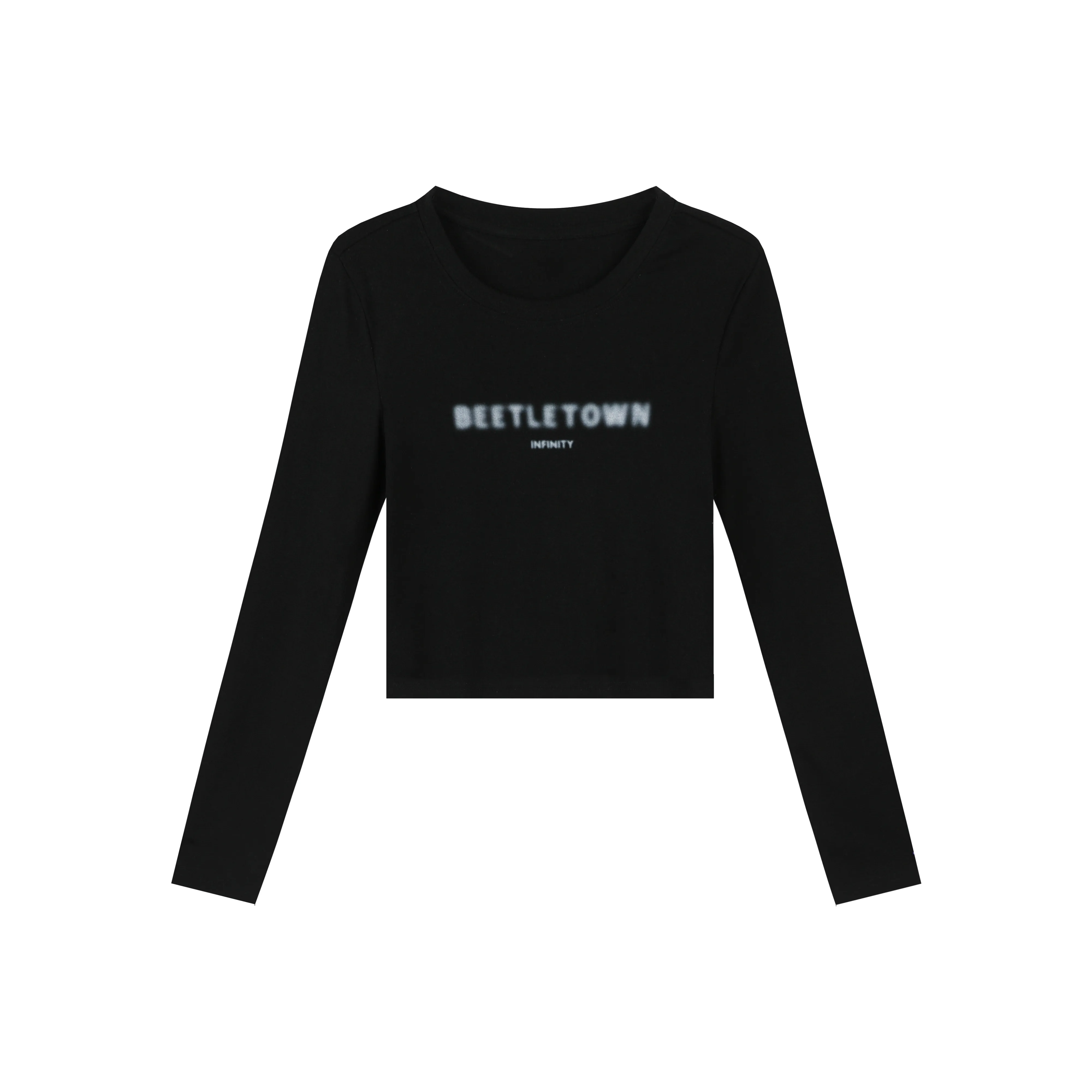 BEETLE TOWN Длинный рукав Т-рубашка Женская