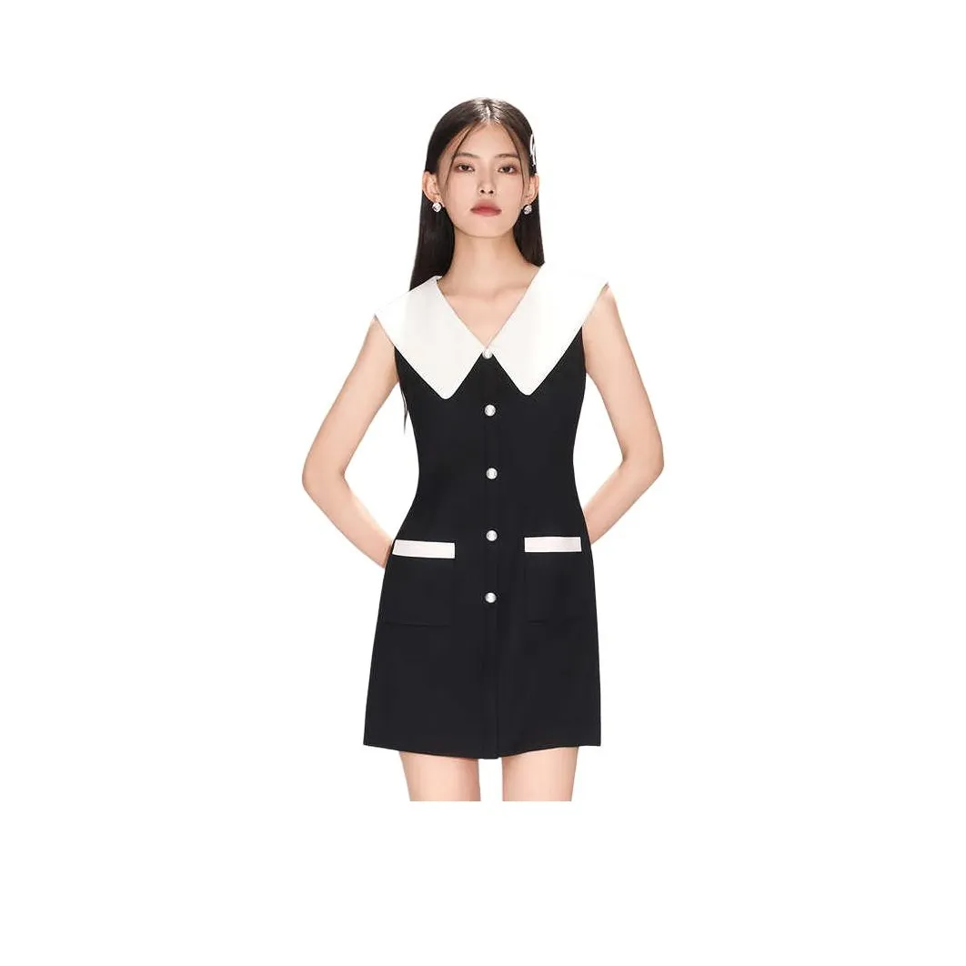 Caroline Sleeveless Dress Women's Black