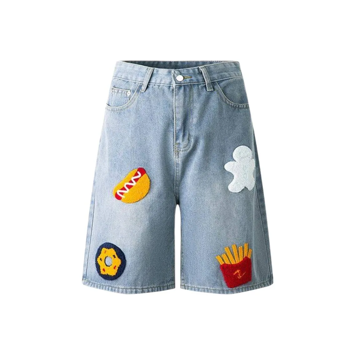 mogao Унисекс Джинсовые шорты
