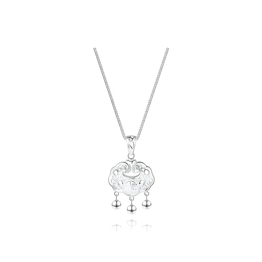 CUTE DAME Sterling Silver Necklaces Women's