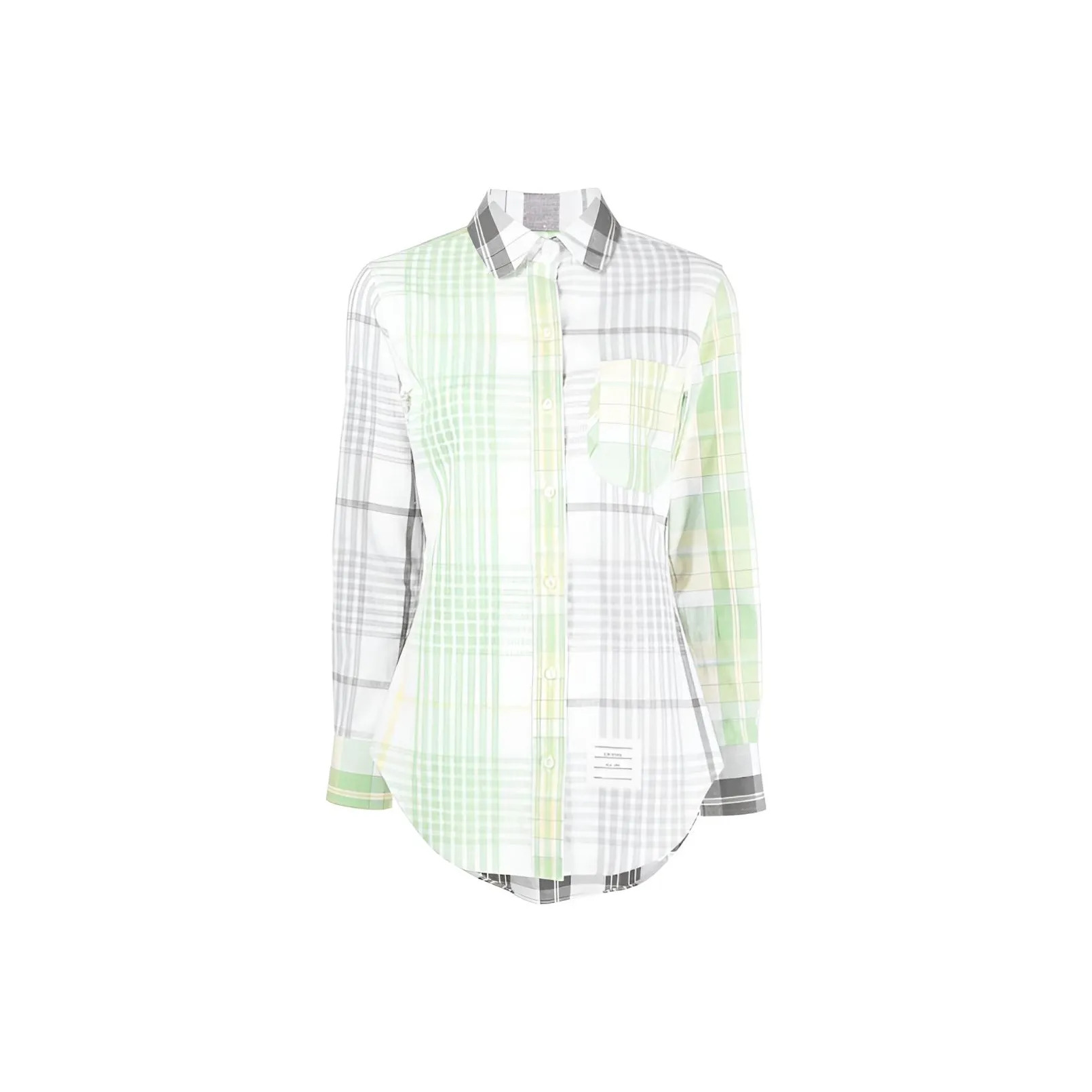THOM BROWNE Check pattern Cotton Blazer