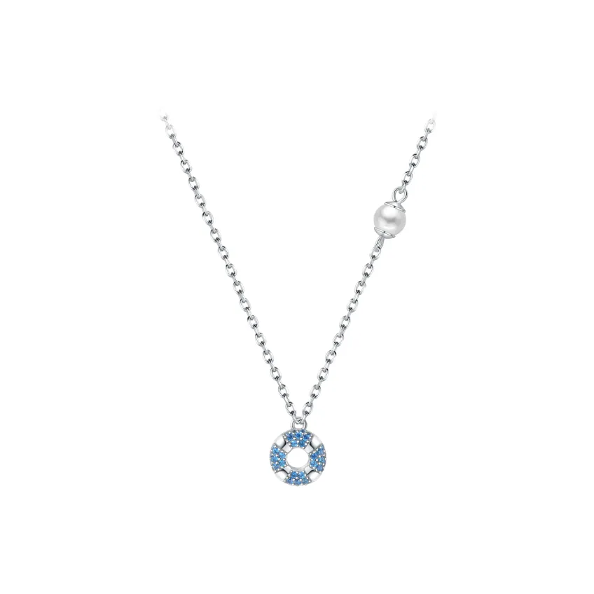 BABYBEI 925 стерлинговое серебро ожерелья женские