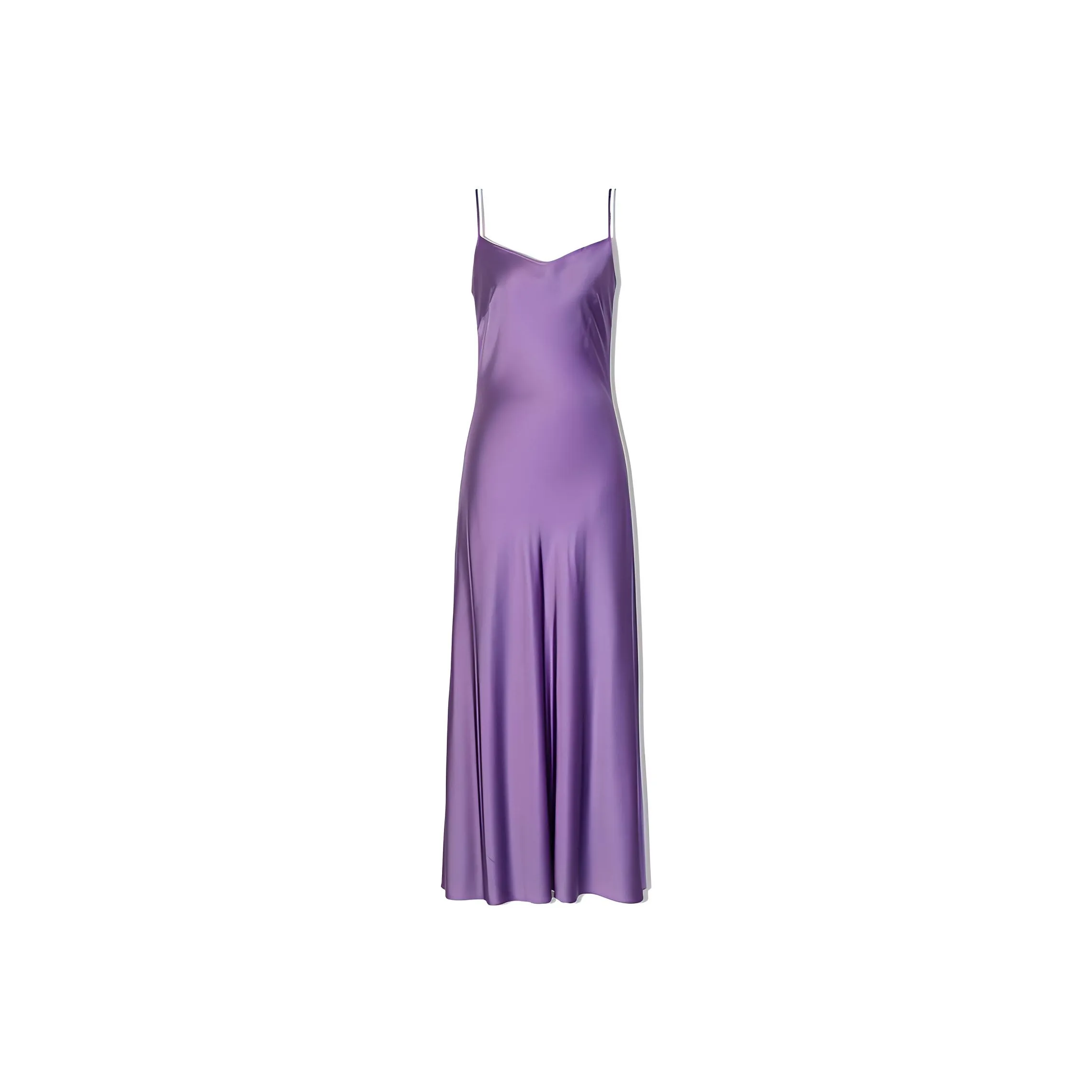 Roselingling Slip Dress Women's Blue Hydrangea Purple/Gold